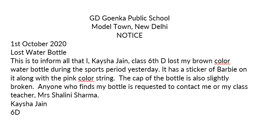 Overview - How to Write Notice | English Grammar Advanced - Class 10