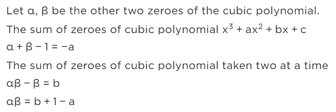 Polynomials Class 10 Worksheet Maths Chapter 2