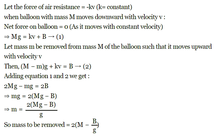HC Verma Questions and Solutions: Chapter 5- Newton`s Laws of Motion- 2 | HC Verma Solutions - JEE