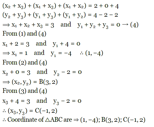 Coordinate Geometry Class 10 Worksheet Maths Chapter 7