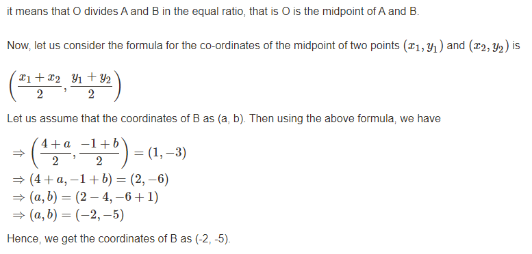 Coordinate Geometry Class 10 Worksheet Maths Chapter 7