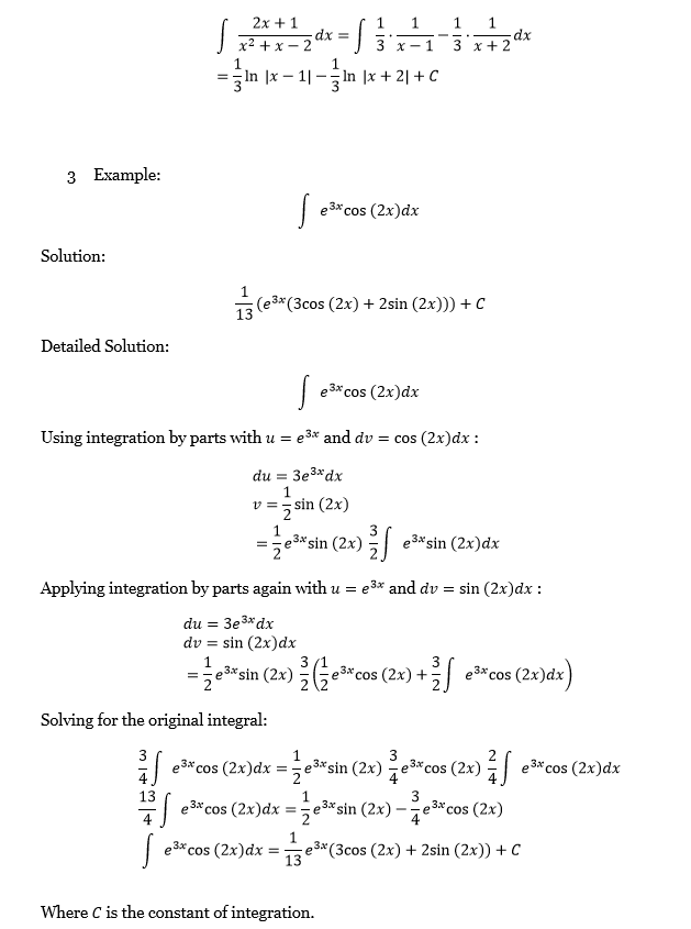 Integration for Physics - JEE