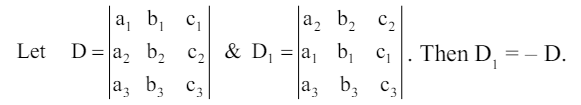 Notes: Determinant | Mathematics (Maths) for JEE Main & Advanced