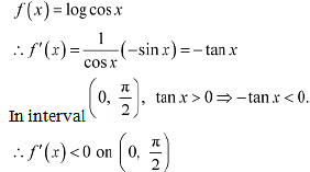 NCERT Solutions Class 12 Maths Chapter 6 - Application of Derivative