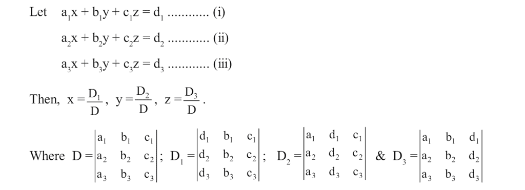 Notes: Determinant | Mathematics (Maths) for JEE Main & Advanced
