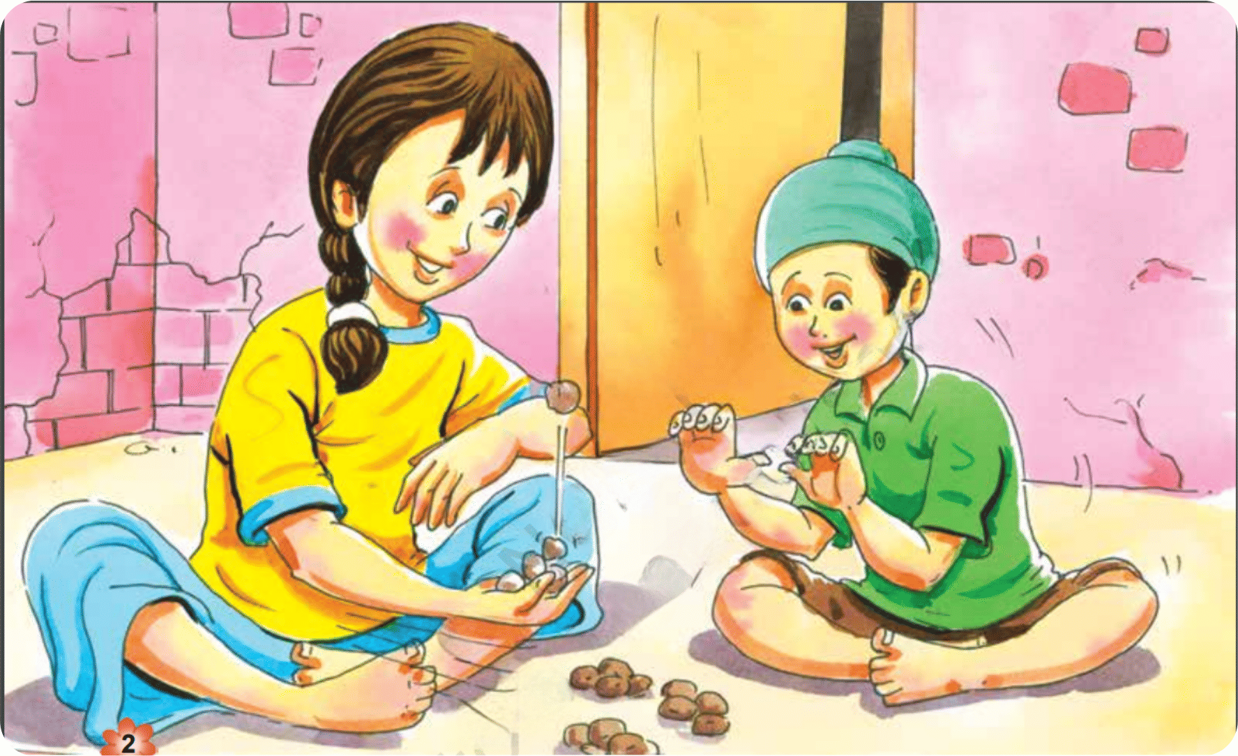 Jeet and Babli were &nbsp;playing together.