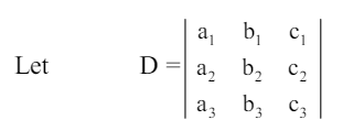 Notes: Determinant | Mathematics (Maths) for JEE Main & Advanced