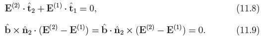 Boundary Conditions on the Fields at Interfaces - Electromagnetic Theory, CSIR-NET Physical Sciences | Physics for IIT JAM, UGC - NET, CSIR NET