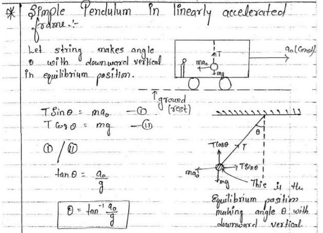 Non-Inertial Frames and Pseudo Forces - 1 | Physics for IIT JAM, UGC - NET, CSIR NET