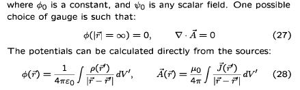 Scalar and Vector Potentials - Electromagnetic Theory, CSIR-NET Physical Sciences | Physics for IIT JAM, UGC - NET, CSIR NET