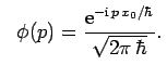 Wave Function Representation in Momentum Space - Quantum Mechanics, CSIR-NET Physical Sciences | Physics for IIT JAM, UGC - NET, CSIR NET
