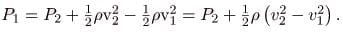 Bernoulli’s Equation