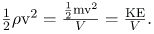 Bernoulli’s Equation