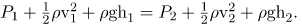 Bernoulli’s Equation