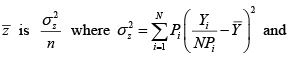 Probability proportional to size sampling - 1, CSIR-NET Mathematical Sciences | Mathematics for IIT JAM, GATE, CSIR NET, UGC NET