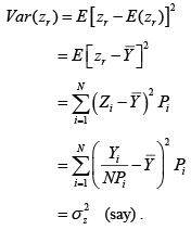 Probability proportional to size sampling - 1, CSIR-NET Mathematical Sciences | Mathematics for IIT JAM, GATE, CSIR NET, UGC NET