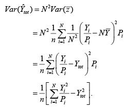 Probability proportional to size sampling - 1, CSIR-NET Mathematical Sciences | Mathematics for IIT JAM, GATE, CSIR NET, UGC NET