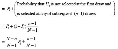 Probability proportional to size sampling - 2, CSIR-NET Mathematical Sciences | Mathematics for IIT JAM, GATE, CSIR NET, UGC NET