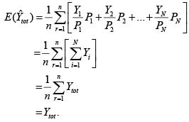 Probability proportional to size sampling - 1, CSIR-NET Mathematical Sciences | Mathematics for IIT JAM, GATE, CSIR NET, UGC NET