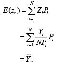 Probability proportional to size sampling - 1, CSIR-NET Mathematical Sciences | Mathematics for IIT JAM, GATE, CSIR NET, UGC NET