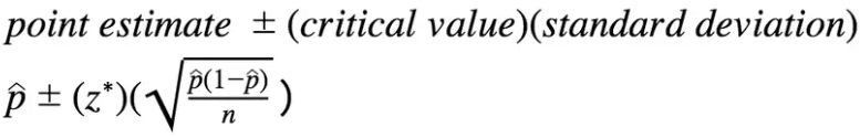 Constructing a Confidence Interval for a Population Proportion Chapter Notes | AP Statistics - Grade 9