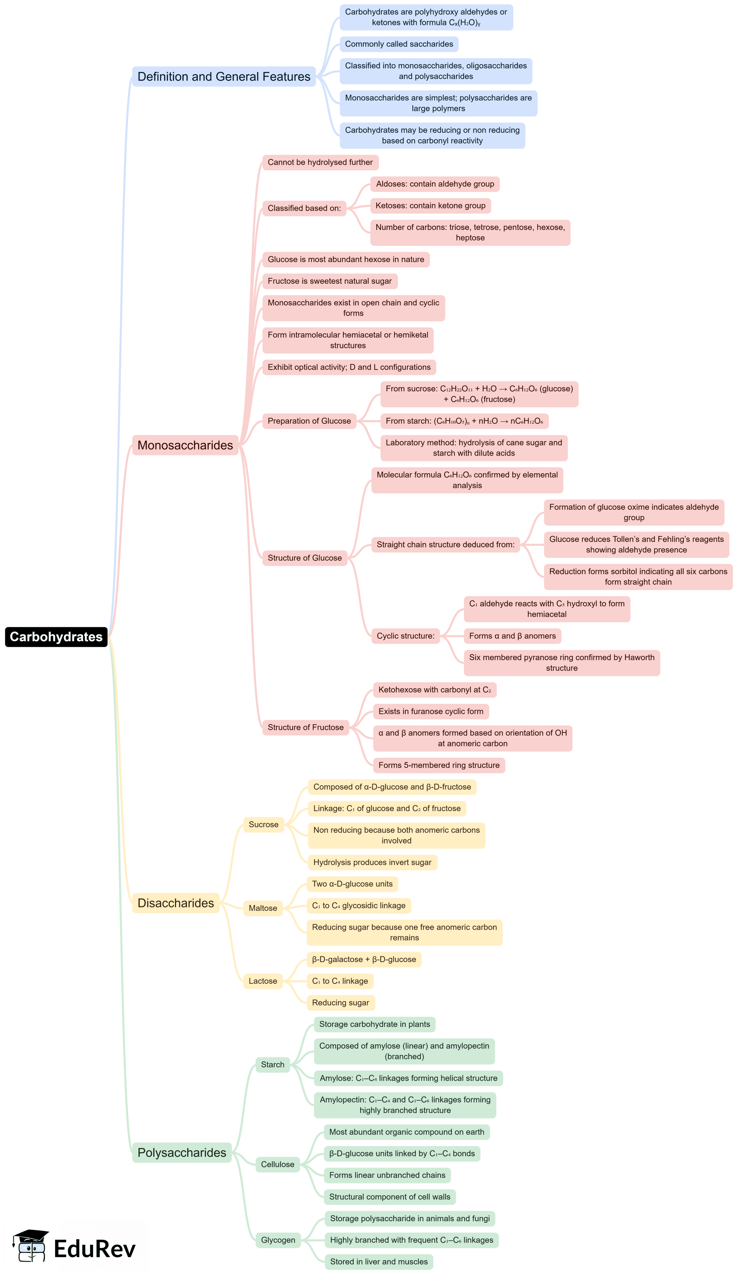 Mind Map: Biomolecules