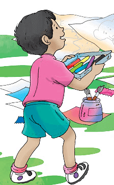 Worksheet: Colours | Worksheets with solutions for Class 3