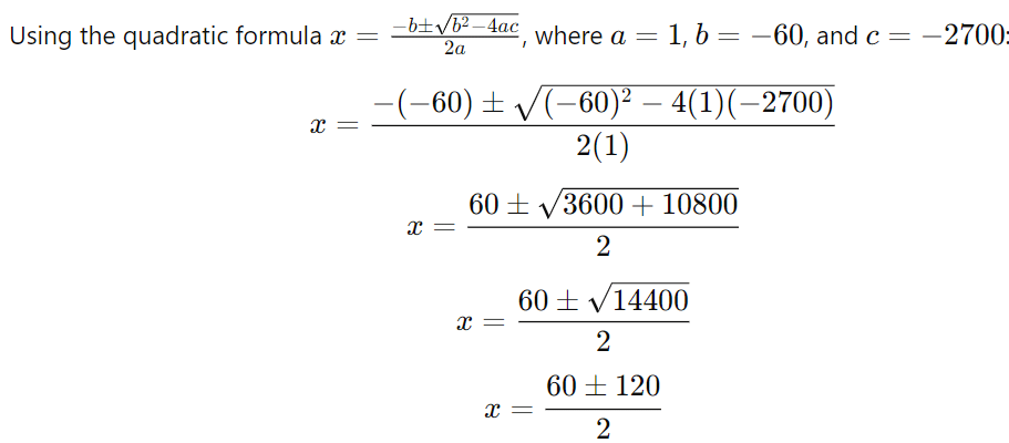 Unit Test (Solutions): Quadratic Equations | Mathematics (Maths) Class 10