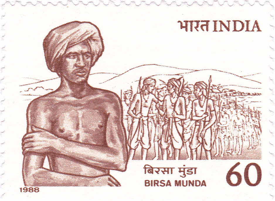 Postal Stamp in Memory of Birsa Munda