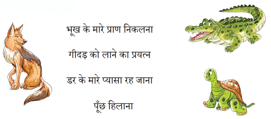 चतुर गीदड़ NCERT Solutions | Hindi for Class 3 (वीणा)