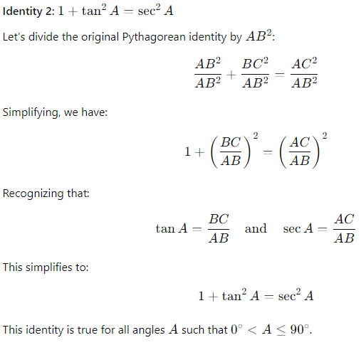 Introduction to Trigonometry Class 10 Notes Maths Chapter 8