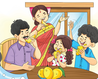 Worksheet Solutions: आम का पेड़ | Worksheets with solutions for Class 3