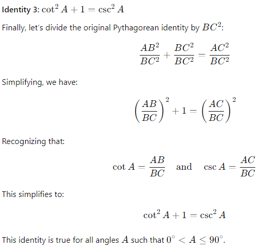 Introduction to Trigonometry Class 10 Notes Maths Chapter 8