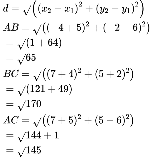 Unit Test (Solutions): Coordinate Geometry | Mathematics (Maths) Class 10