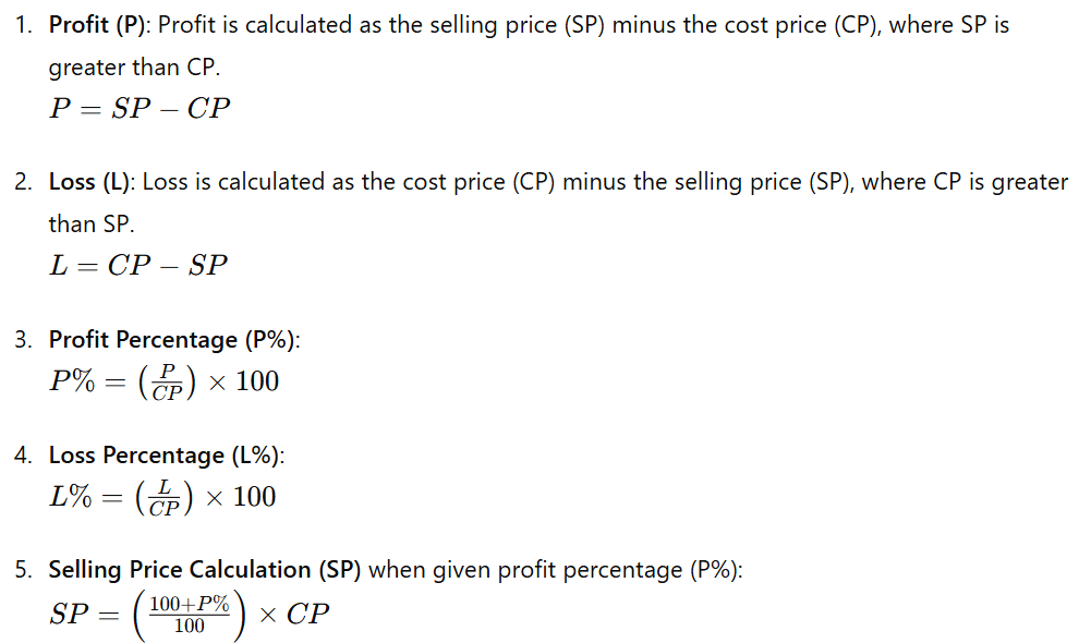 Basic Concepts: Profit, Loss & Discount | General Test Preparation for CUET - CUET Commerce