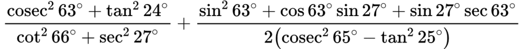Practice Questions: Introduction to Trigonometry | Mathematics (Maths) Class 10