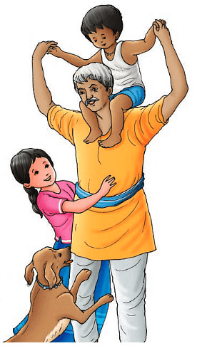 Worksheet Solutions: Family and Friends | Worksheets with solutions for Class 3