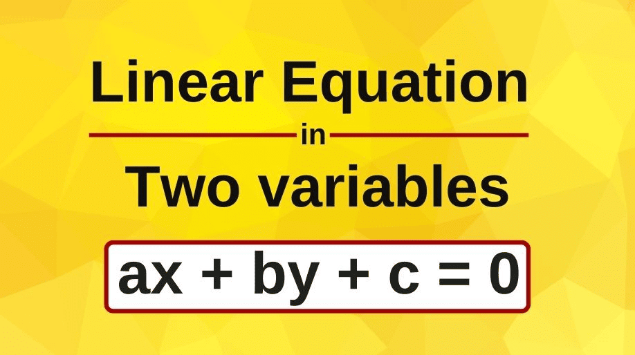 Linear Equations in Two Variables Class 9 Notes Maths Chapter 4
