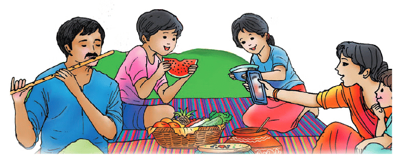 Worksheet Solutions: Family and Friends | Worksheets with solutions for Class 3