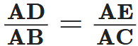 Unit Test (Solutions): Triangles | Mathematics (Maths) Class 10
