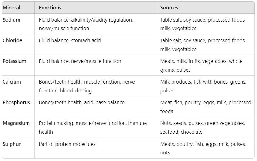Sports and Nutrition - Physical Education Revision Notes, Class 12 | Physical Education Class 12(XII) - Notes & Model Test Papers - Humanities/Arts