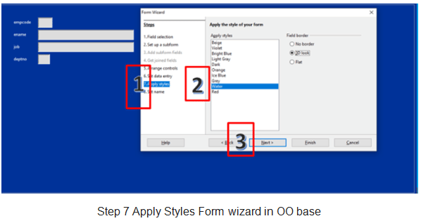 Create forms & Reports using the wizard - Class 10