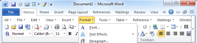 MS Word Page Layout