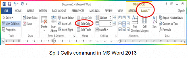 Working with Tables in Digital Documents - Class 10