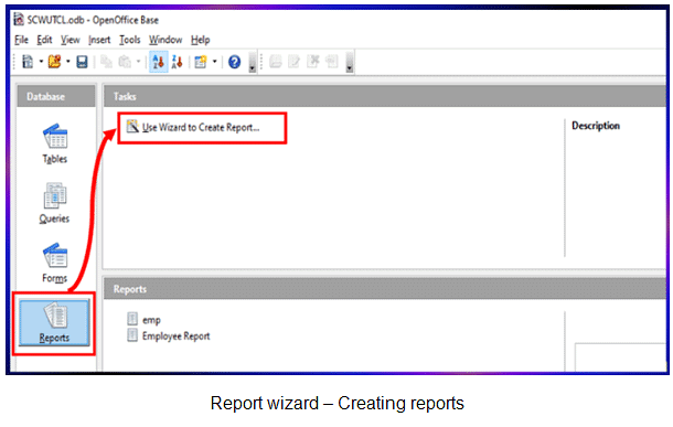 Create forms & Reports using the wizard - Class 10