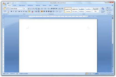 Microsoft Word 2007