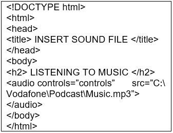 HTML Advanced: Short Answer Type Questions | Computer Application: Class 10