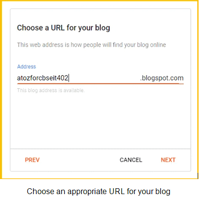 Creating & Publishing Web Pages – Blog - Class 10