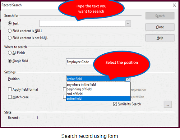 Create forms & Reports using the wizard - Class 10