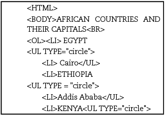 HTML Advanced: Short Answer Type Questions | Computer Application: Class 10